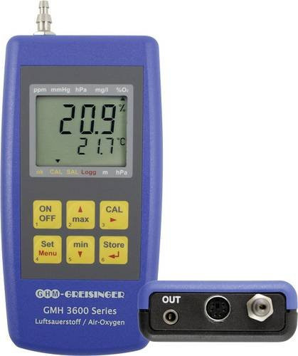 Greisinger GHM GMH3695 Sauerstoff-Messgerät in Blau - Bild 1