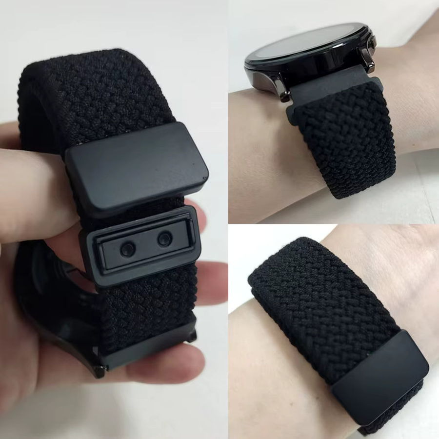 Huawei Uhrenarmband Nylon, Schwarz, Unisex - Bild 2