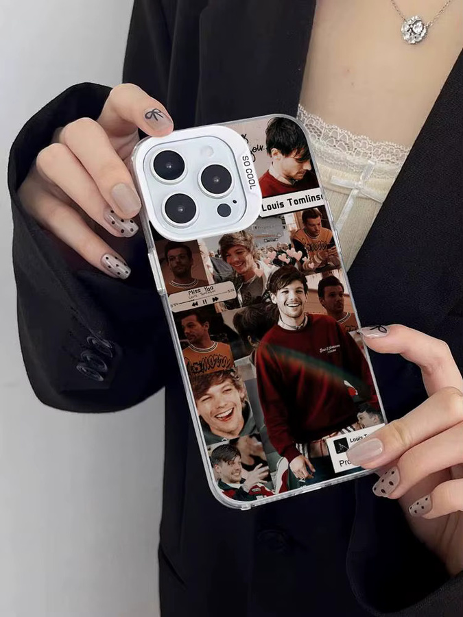 L-Louis T-Tomlinson Stoßfeste Handyhülle für iPhone 17 16 15 14 13 12 11 Pro Max Plus X XR XS Max in Multicolour - Bild 7