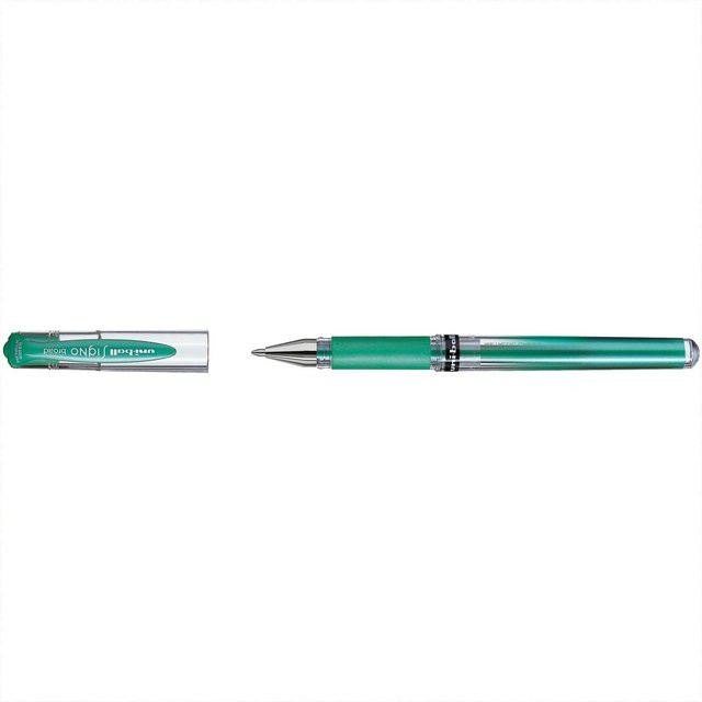 Faber-Castell Uni-Ball Signo Broad UM-153 Gelroller mit 1mm Spitze in Grün-Metallic - Bild 1