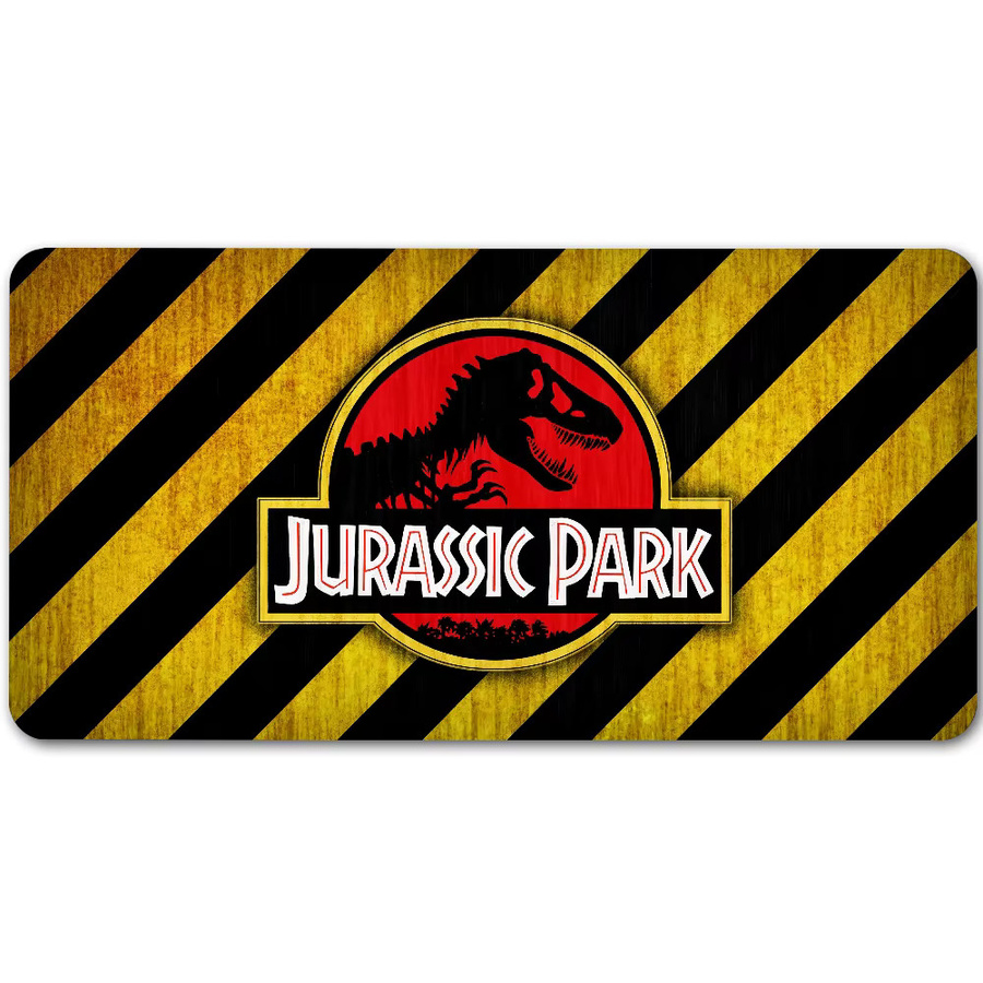 J-Jurassic P-Park Mauspad XXL Schreibtischunterlage in Multicolour mit rutschfester Kante für PC und Laptop - Bild 7