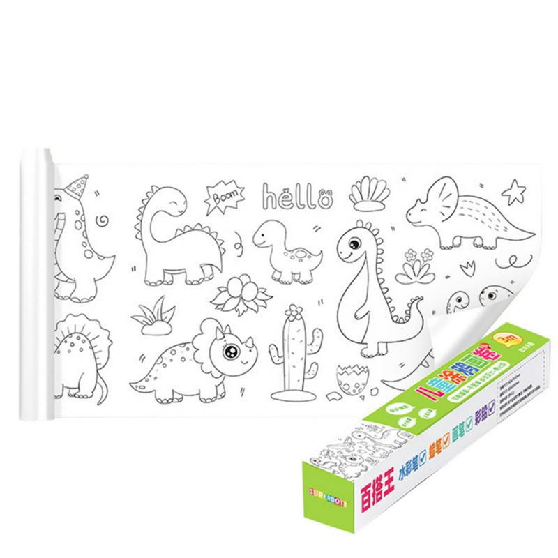 Yiran Furniture Malpapierrolle Graffiti zum Ausmalen für Kinder ab 3 Jahre - Bild 1