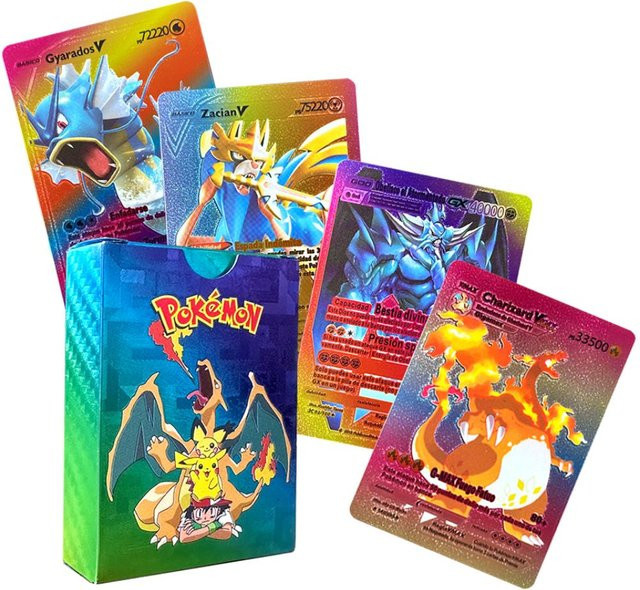 Pokémon Sammelkartenset, 27-teiliges Set, gold, bunt / mehrfarbig, German - Bild 1