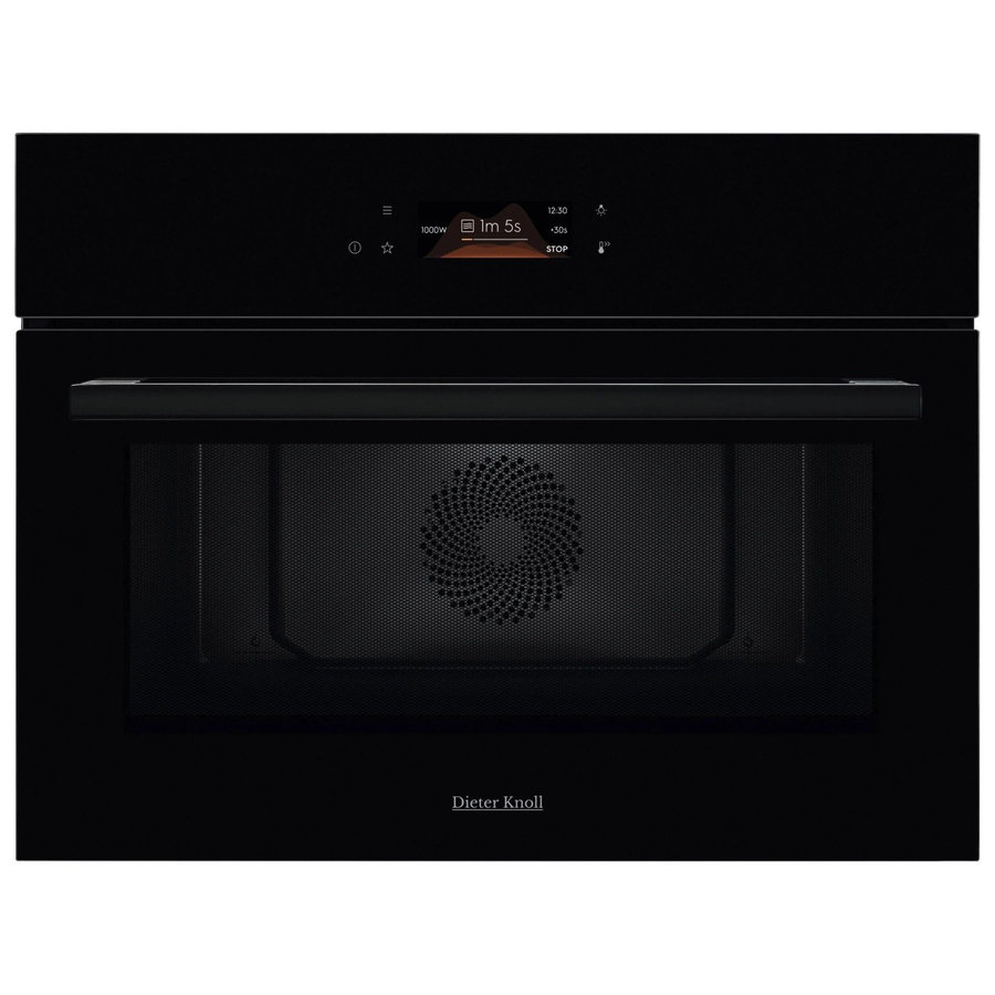 Dieter Knoll Kompaktbackofen DKK57306BK Schwarz Mikrowellen-Kombination mit LED-Display und Schnellvorheizfunktion - Bild 2