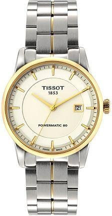 Tissot Armbanduhr Automatik, Edelstahl, Weiß, Herren - Bild 1