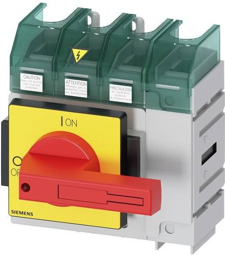 Siemens Lasttrennschalter 3LD58000TL13 in Rot und Gelb - Bild 1