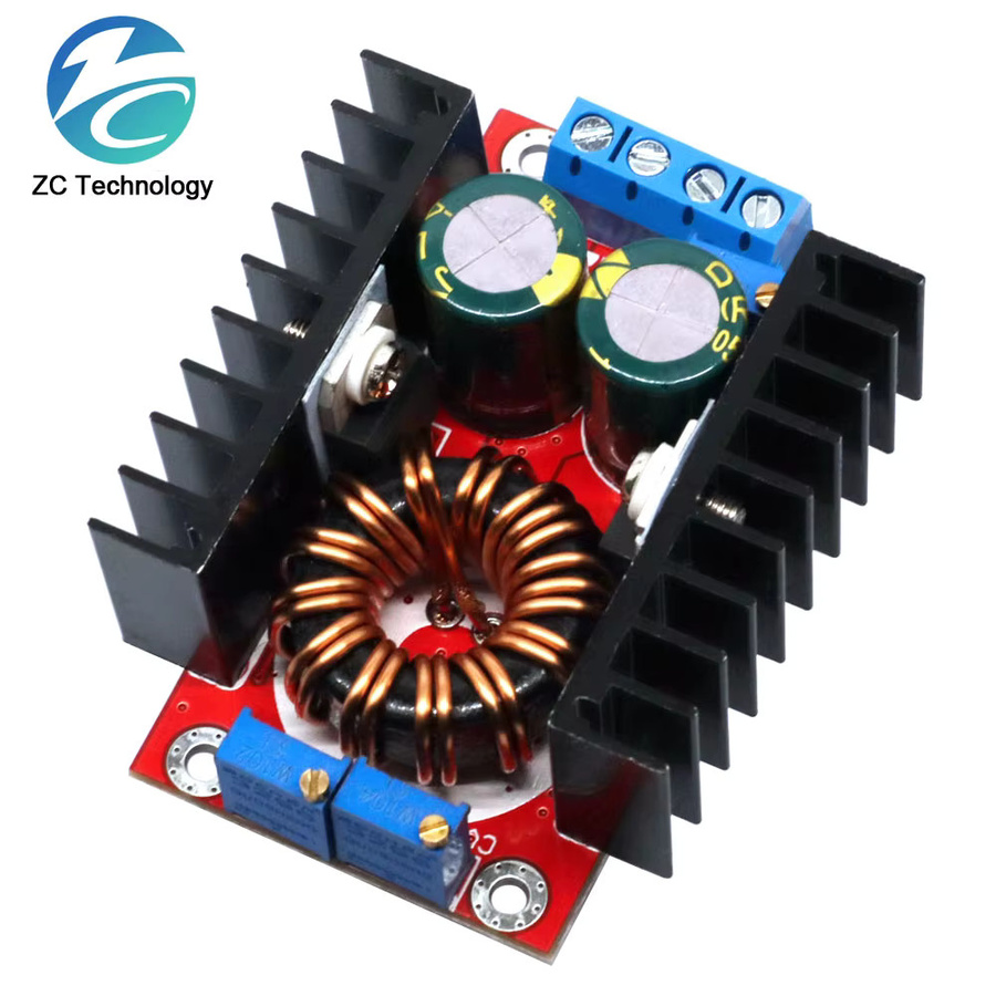 DC-DC Buck Boost Konverter CC CV Schrittregler 9-35V zu 1-35V 80W Einstellbares Step Up und Step Down Modul - Bild 2