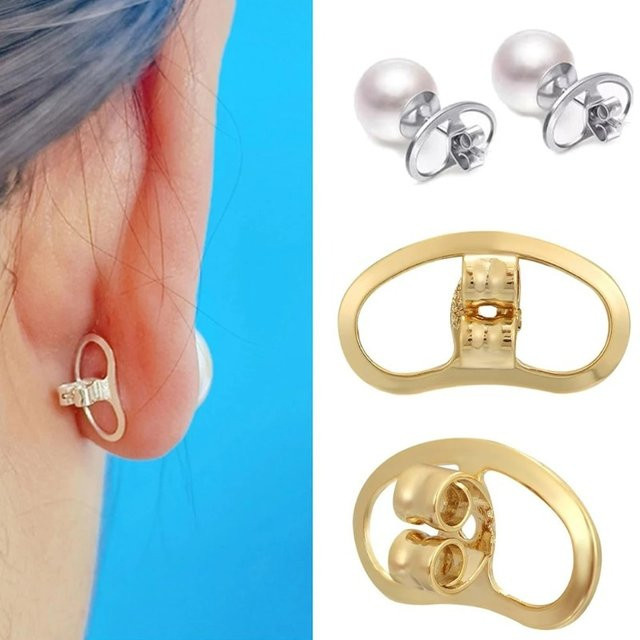 Pignose Ohrring Zubehör, Edelstahl, Unisex - Bild 1
