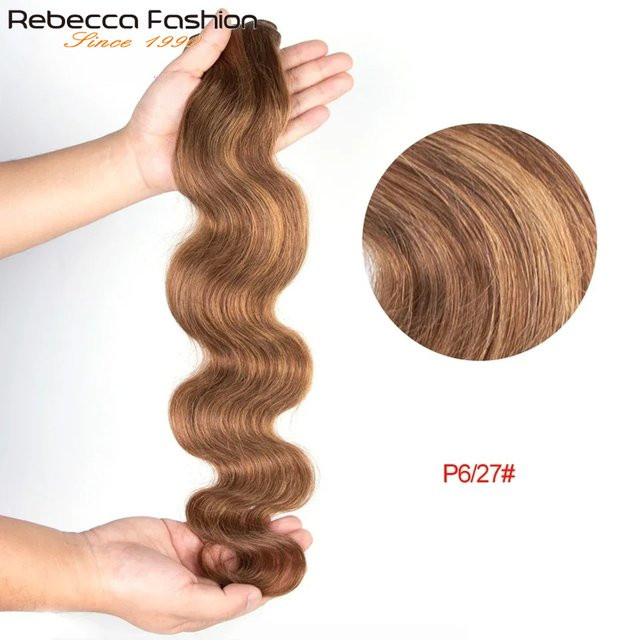 Rebecca Haar Haarbundles, Brasilianische Blonde, Remy Haar, Unisex - Bild 1