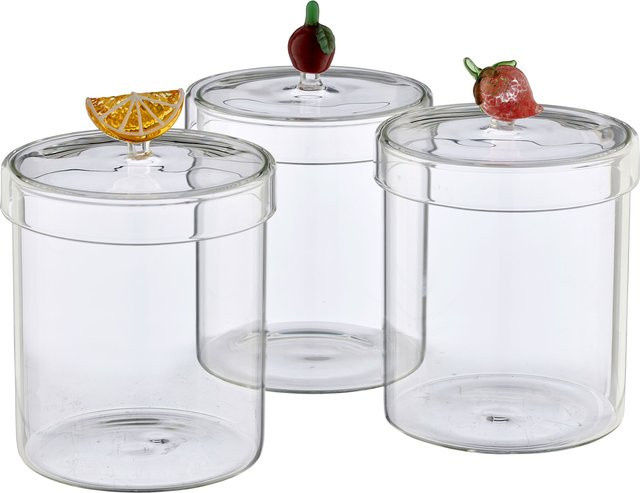 Vorratsdose GASPER in Bunt und Transparent - Bild 1