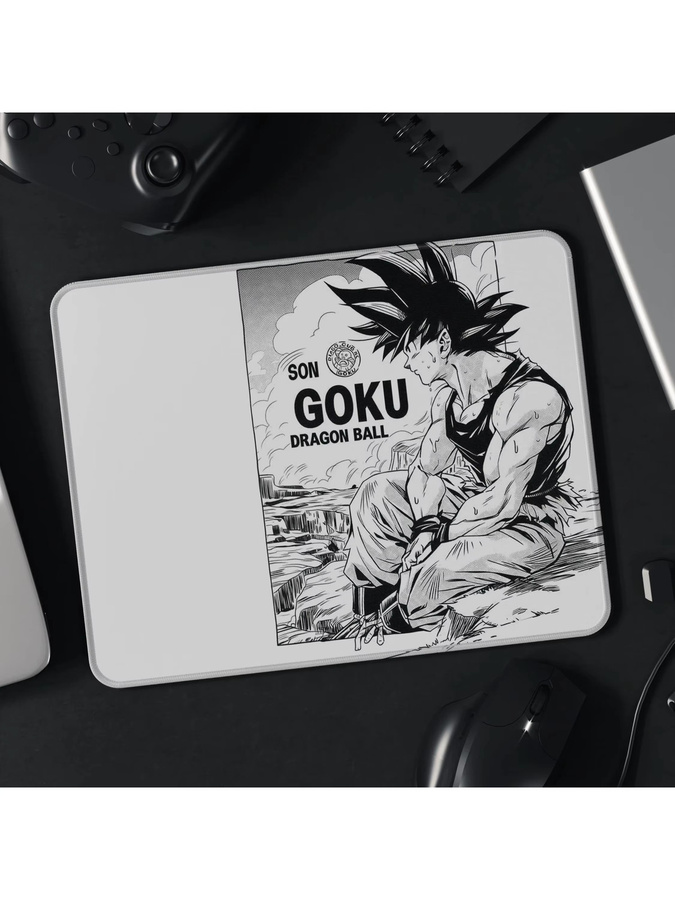 Bandai Dragon Ball Gaming-Mauspad aus Leder mit Son Goku und Vegeta in Multicolour - Bild 2