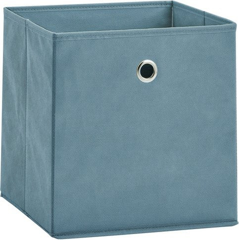 Zeller Aufbewahrungsbox aus Kunstfaser in Blau, B/H: 28 x 28 cm - Bild 1