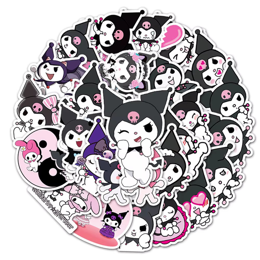 Sanrio Kuromi Graffiti-Aufkleber, Sticker, 10/30/50 Stück - Bild 2