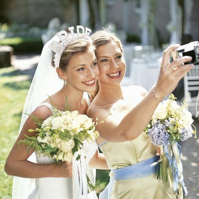 Perlen Stirnband, Braut, Hochzeit, Party - Bild 1