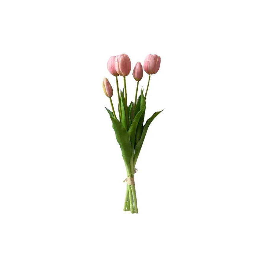 House of Nature Tulpenstrauß aus Latex in Pink für den Tisch - Bild 1