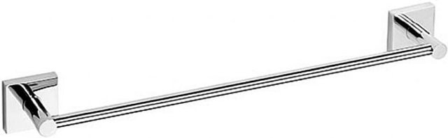 Brillantbad META Handtuchhalter aus Messing in Chrom poliert, B/T/H: 65,5 x 5,5 x 6,55 cm - Bild 1
