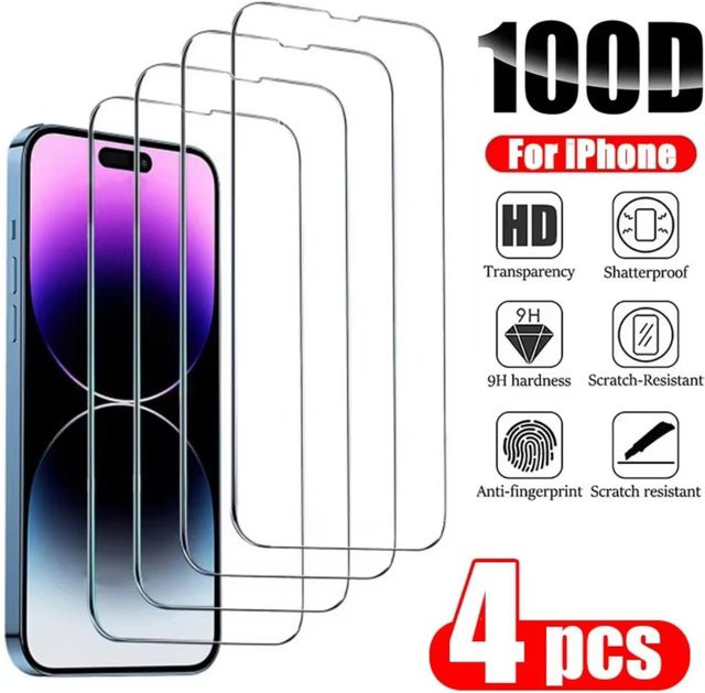TAOYUNXI Schutzglas transparent für iPhone Modelle (iPhone 18 Pro bis iPhone 7/8 Plus) - Bild 1