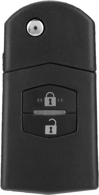 Flip 2 Taste Remote Key Fob Schutzhülle für Mazda 2 3 5 6 RX8 MX5 in Grau - Bild 1