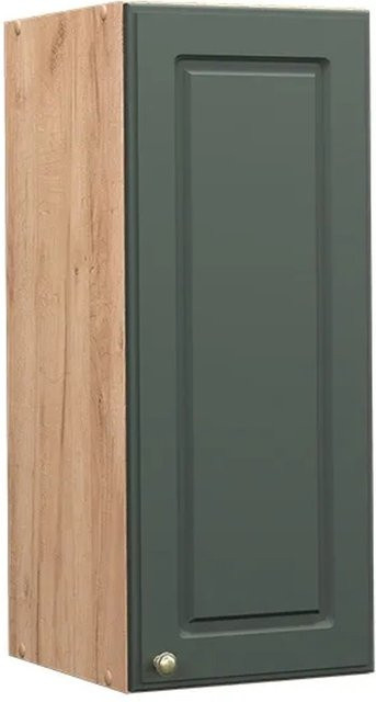 Vicco Hängeschrank Fame-Line Landhaus Eiche Grün-Gold mit Softclose-Scharnieren und Einlegeboden, Breite: 30 cm, Höhe: 72 cm, Tiefe: 34,1 cm - Bild 2