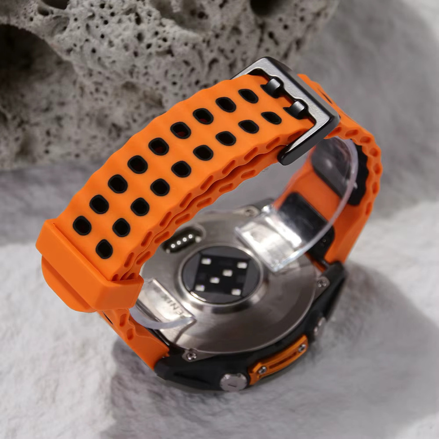 Garmin Uhrenarmband, Silikon, Schwarz, Unisex - Bild 4
