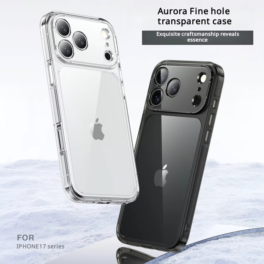 Stoßfeste transparente Hybrid-Handyhülle aus Acryl für iPhone 17Air, iPhone 17, iPhone 17Pro und iPhone 17Pro Max - Bild 1