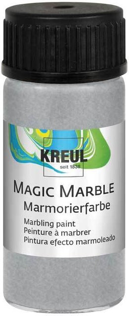 KREUL Magic Marble Marmorierfarbe Silber 20 ml - Bild 1