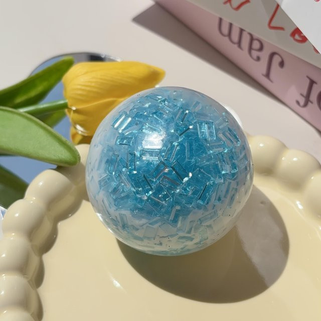 BC Pet Supplies Sensorikball, blauer Gletscher, weich, Spielzeug - Bild 1