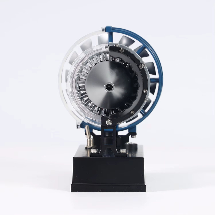 TECHING DM122 Mini Metall Aero Turbofan Motor, Elektrische Modell Sammeln Dekoration, 170 + Teile, Manuelle Montage Kits - Bild 5