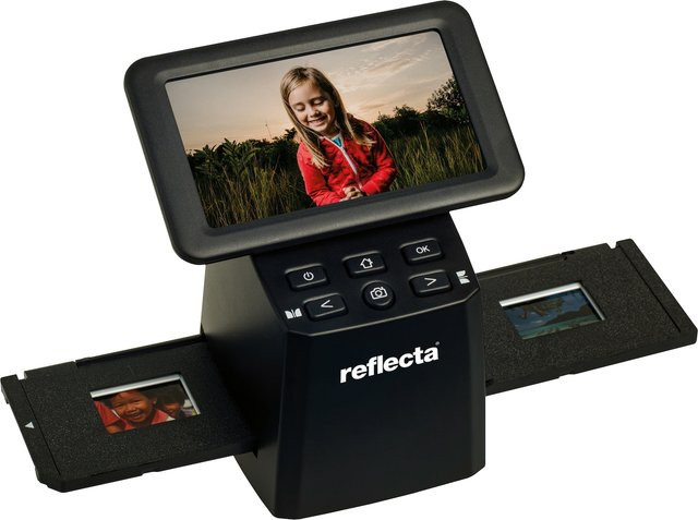 reflecta Filmscanner x33-Scan für Film und Slides in Schwarz - Bild 1