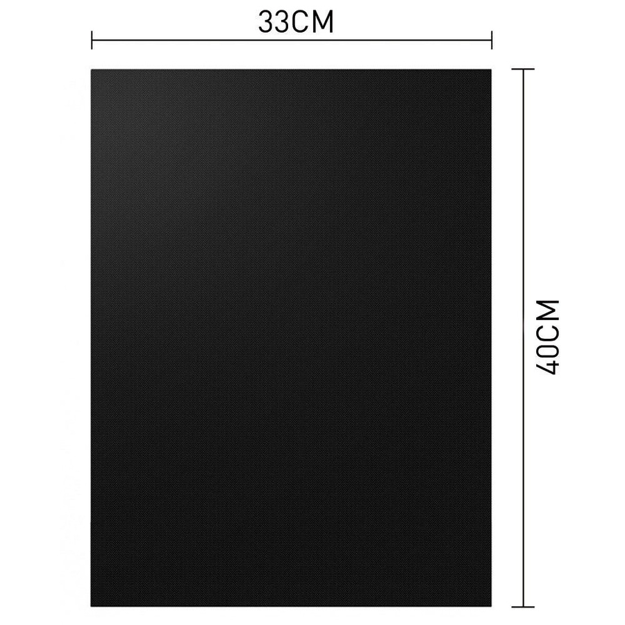 2er-Set Anutie Katyusha Antihaft-Grillmatten aus PTFE und Edelstahl in Schwarz für Gas, Holzkohle und Elektro, B/T: 40 x 40 cm - Bild 4