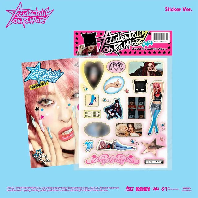 Accidentally on Purpose, 2. Mini-Album, Seulgi, CD, Sticker-Version - Bild 1