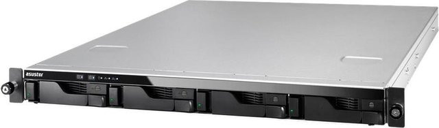 ASUSTOR Enterprise NAS AS6504RD 4-Bay mit Rail in Silber/Grau - Bild 1