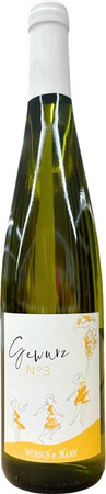 Wunsch et Mann Gewürztraminer Weißwein, Elsass, 2023, trocken, 0,75 l