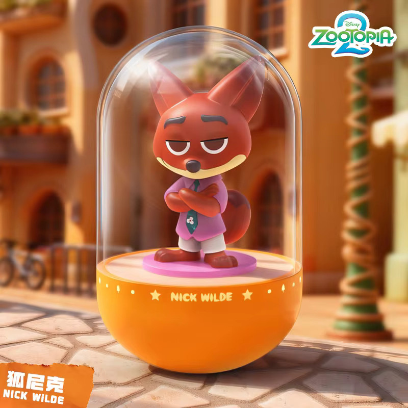 52TOYS Disney Zootopia 2 Nick Judy Nachtlicht Blind Box, Led Lampe - Bild 2