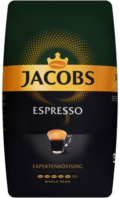 Jacobs Espresso Espresso-Röstung, Kaffeebohnen, 1 kg - Bild 1