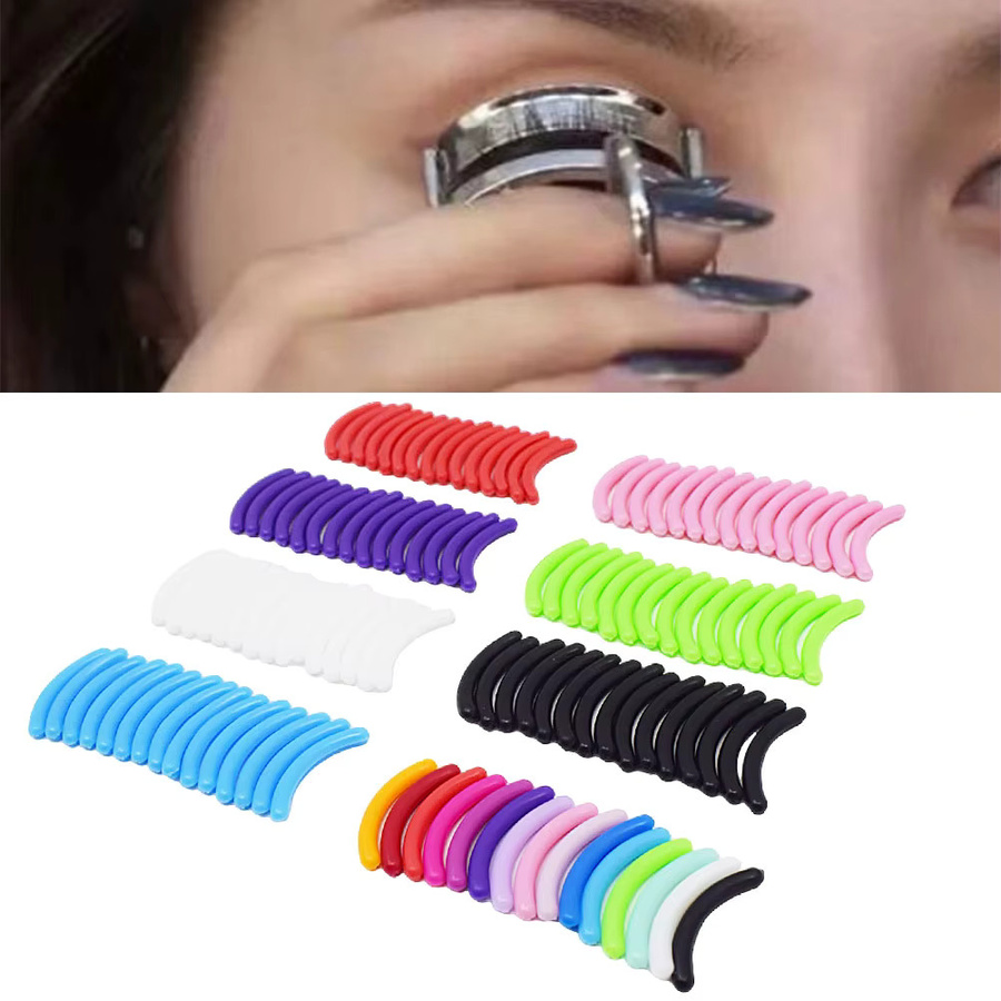 HUAZDS Wimpern Curler Ersatz Pads, 10 Stück, Schwarz, Unisex - Bild 3