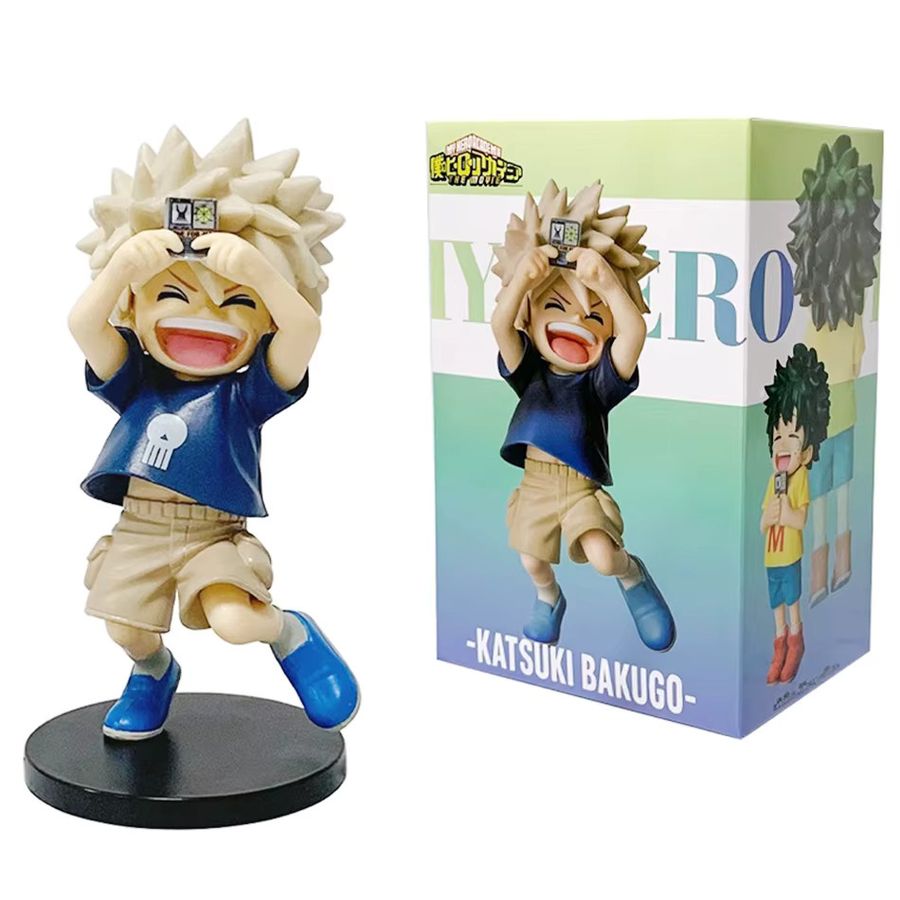 Bandai Anime My Hero Academia Actionfiguren Midoriya Izuku und Bakugou Katsuki aus PVC Multicolor - Bild 2