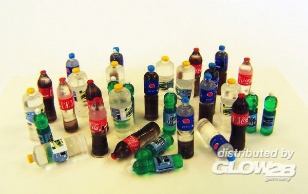 plusmodel PET Bootles, Kunststoff, Bunt / Mehrfarbig, Maßstab 1:35 - Bild 1