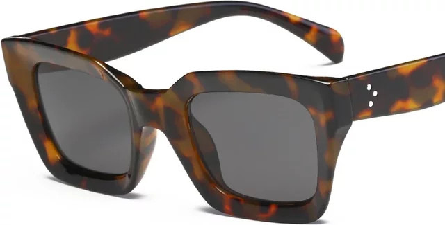 Sonnenbrille Herren, Cat-Eye, Vollrand, Braun, Kunststoff - Bild 1