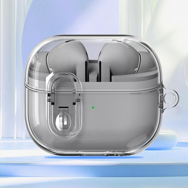 Transparente Schutzhülle für Samsung Galaxy Buds 3 Pro inklusive Haken - Bild 1