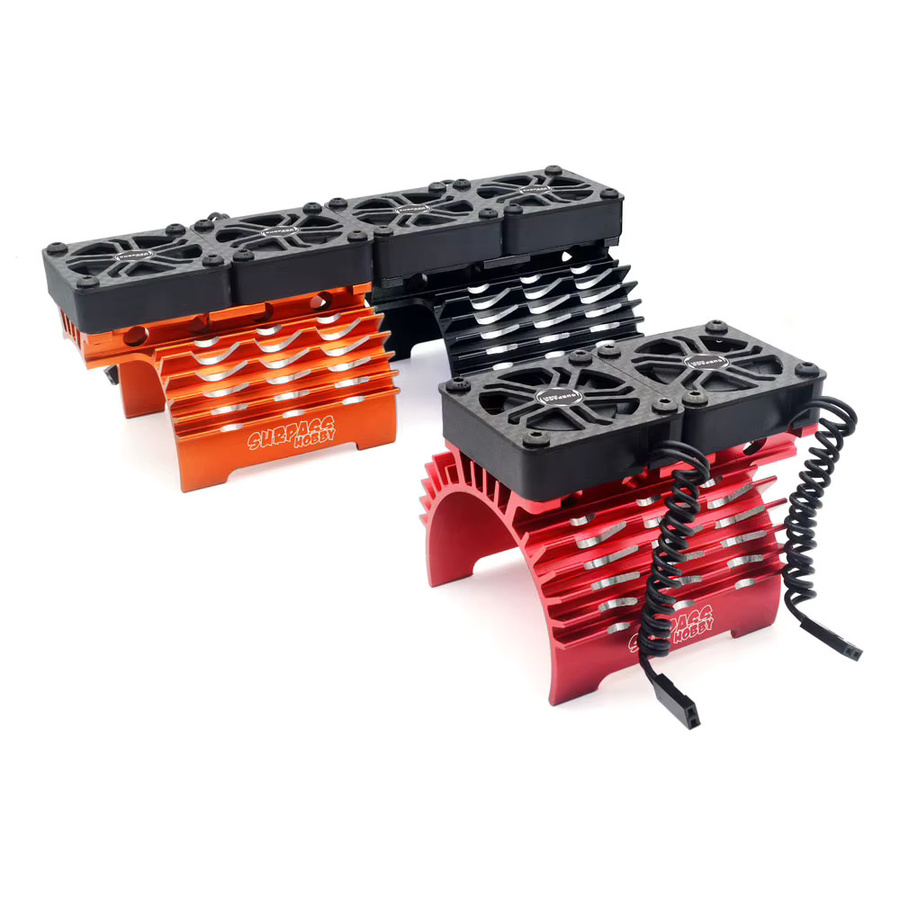 SURPASS HOBBY RC Motor Kühlventilator, Metall, 1:5, Zubehör - Bild 2