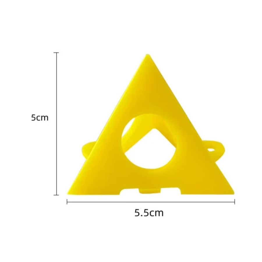 Skeyo 10-teiliges Stativ-Set in Pyramidenform als dreieckiger Halter und Stehlager für Tischler und Aerosol-Farbhalter - Bild 2
