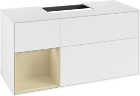 V&B Waschtischunterschrank Finion in Weiß lackiert, Breite: 120 cm, Tiefe: 50,1 cm, Höhe: 50,1 cm - Bild 1