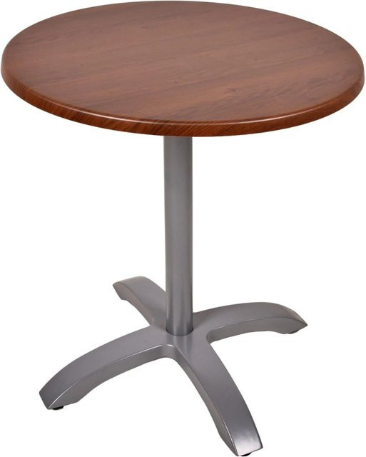 DELUKE Bistrotisch KATJA Rund Dunkelbraun Ø 70 cm - Bild 1