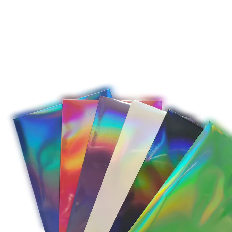 Regenbogen Karten Ärmeln, Sammelkarten Schutz, holographische Hülse, 100-teiliges Set - Bild 1