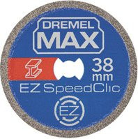Dremel MAX EZ SpeedClic Premium Metall-Trennscheibe SC456DM, Blau, Durchmesser: 38,1 mm - Bild 1