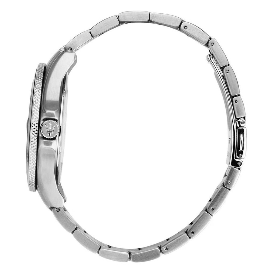 Maserati Herrenuhr Competizione, Edelstahl, Grünes Zifferblatt, Quarz, 43 mm - Bild 3