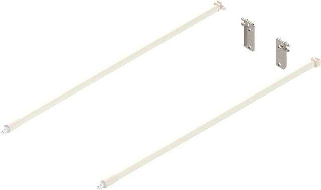 Blum Reling-Set Metabox für Frontauszug aus Aluminium in Weiß - Bild 1