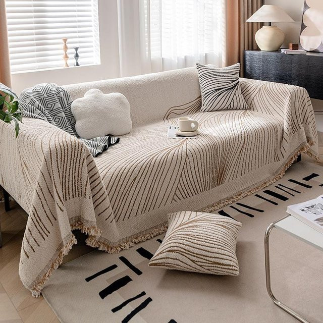 Einseitiger Samt-Sofabezugstoff von Super Six, kratzfester Sofadecke aus Polyester für alle Jahreszeiten, B/B: 180 x 130 cm - Bild 1