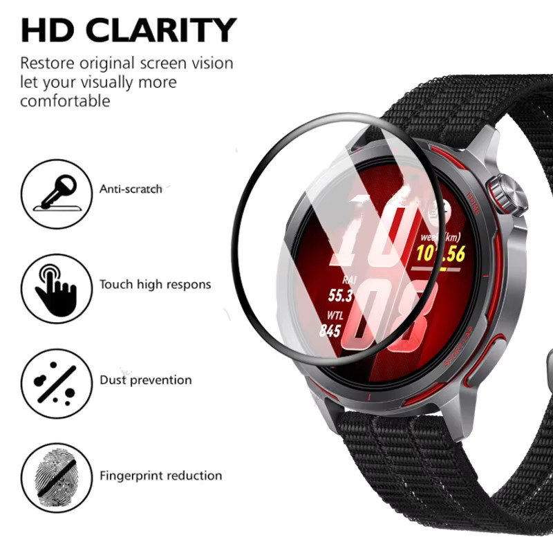 Huawei Smartwatch-Schutzfolien, transparent, Unisex - Bild 3